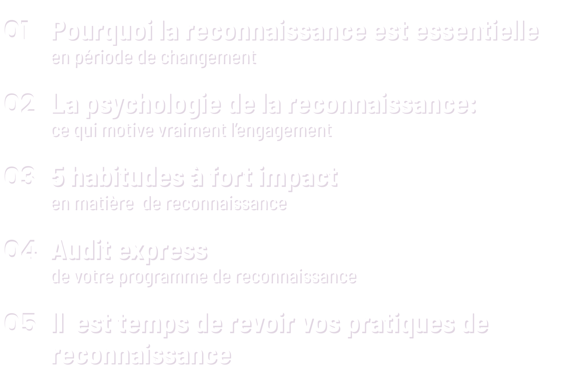 Fondamentaux de la reconnaissance – Table des matières 1 Fondamentaux de la reconnaissance – Table des matières 1